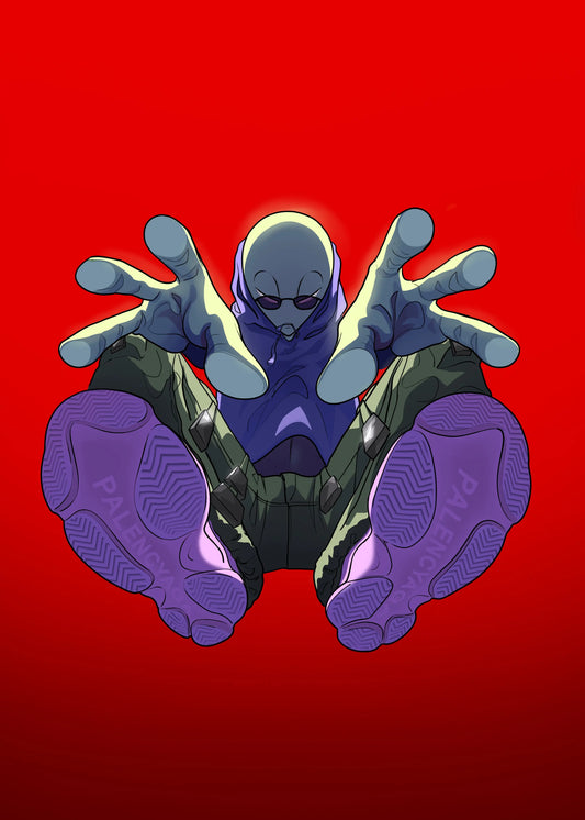 "Palencyaga Alien" Poster P1xCatalog